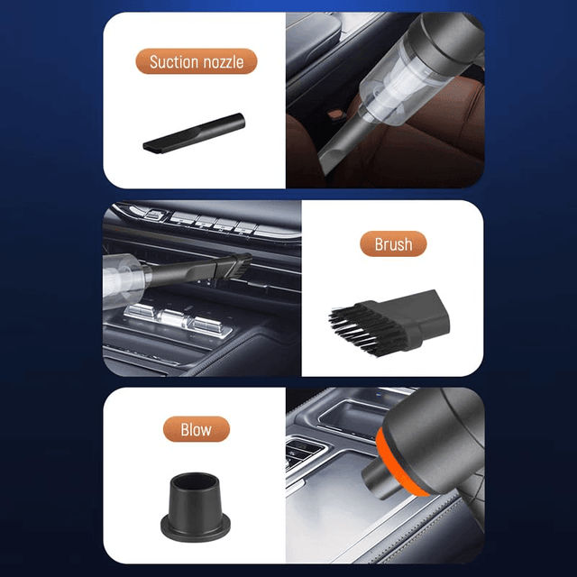 Mini Portable 2-in-1 Vacuum Cleaner