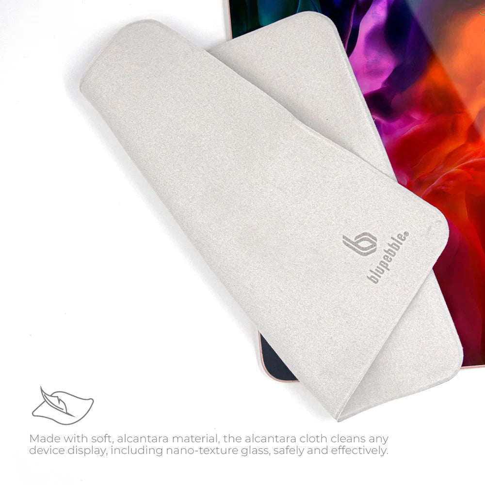 Blupebble Alcantara Cleaning Cloth Bp-Cloth-Wh