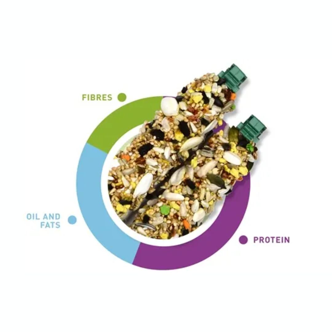Padovan Stix Fruit Parrocchetti for Cocktail, Love Bird, 100gm
