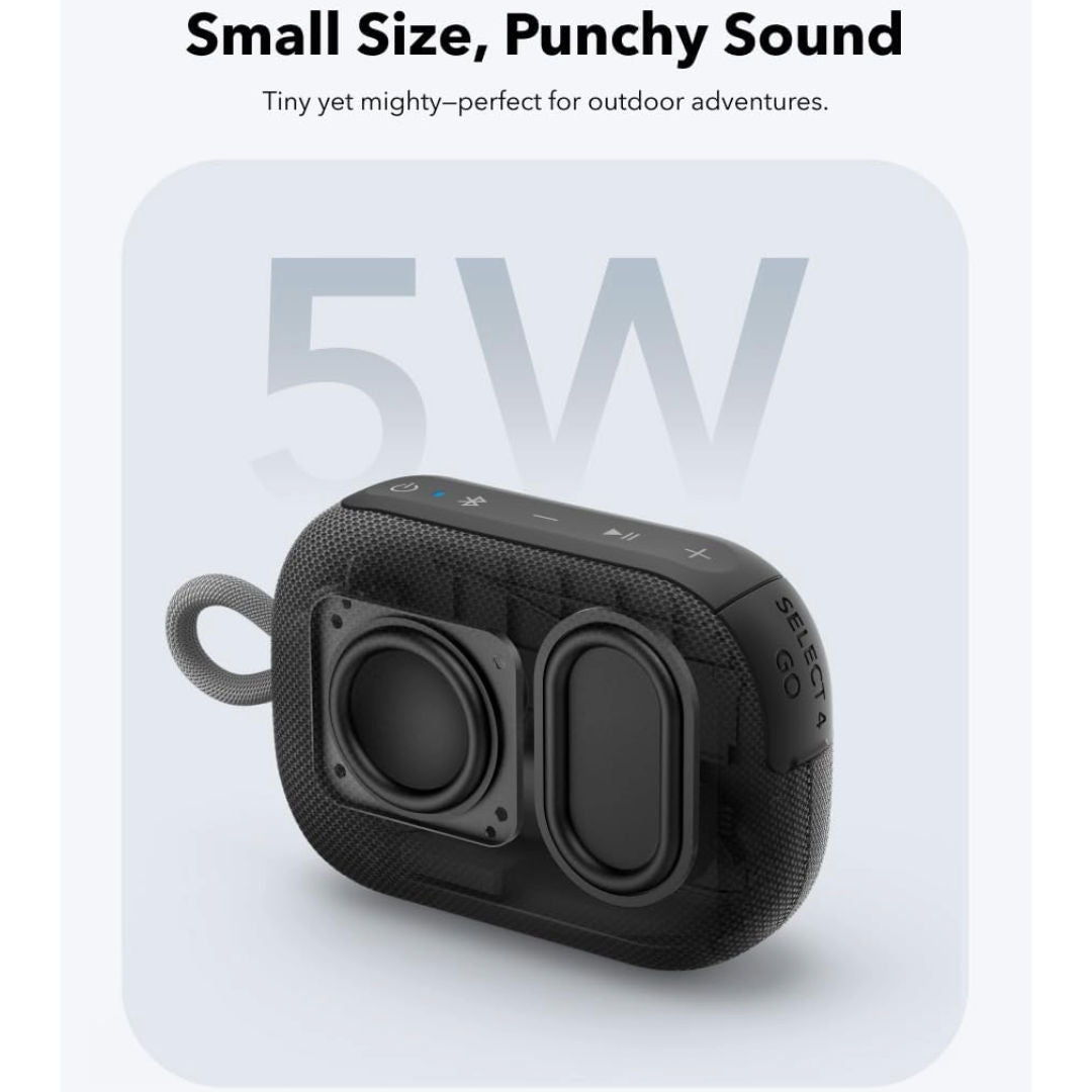 مكبر صوت بلوتوث Anker Soundcore A31X1 Select 4 Go، 5 واط، مدة تشغيل تصل إلى 20 ساعة