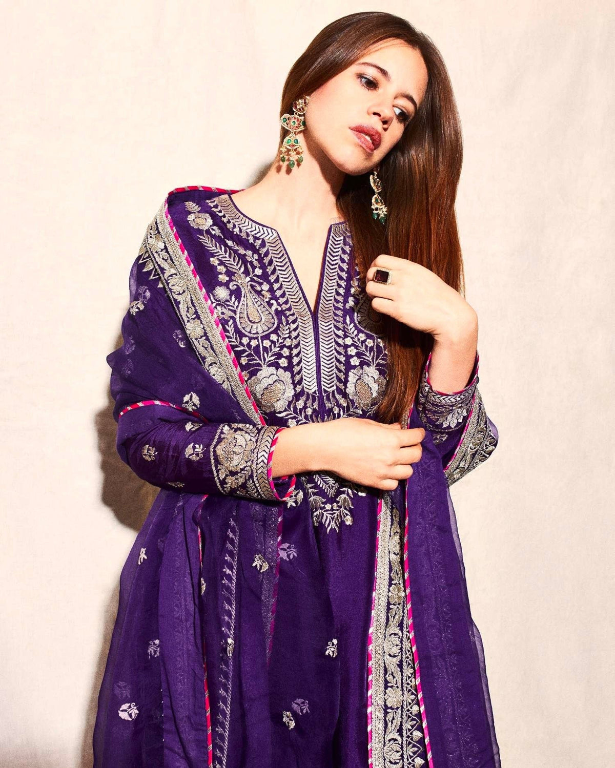 Fab Zone Beautiful Party Wear Suit Bottom And Dupatta With Sequence Embroidered Work