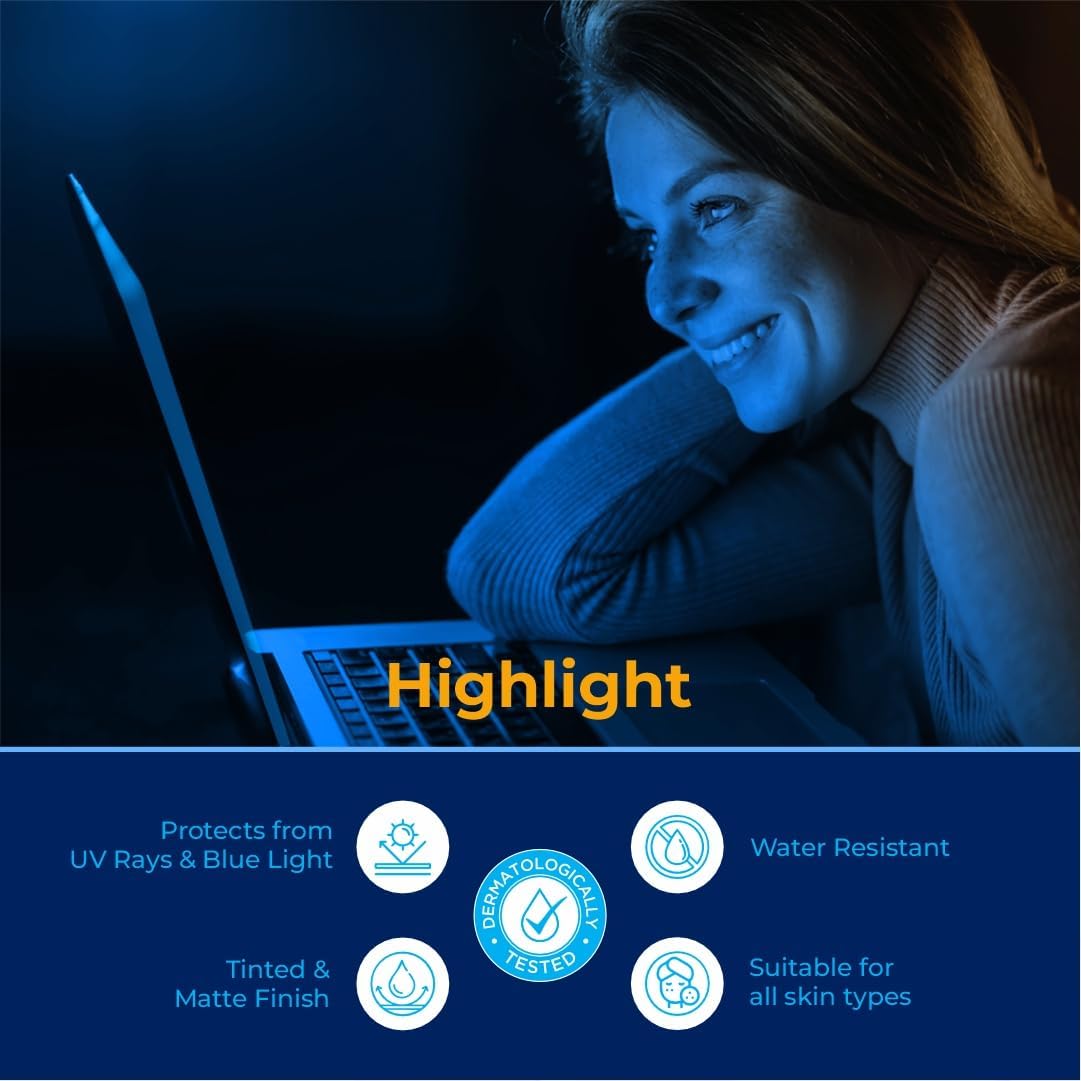 Brinton UV Doux Blue Light Sunscreen Protection Gel 100g