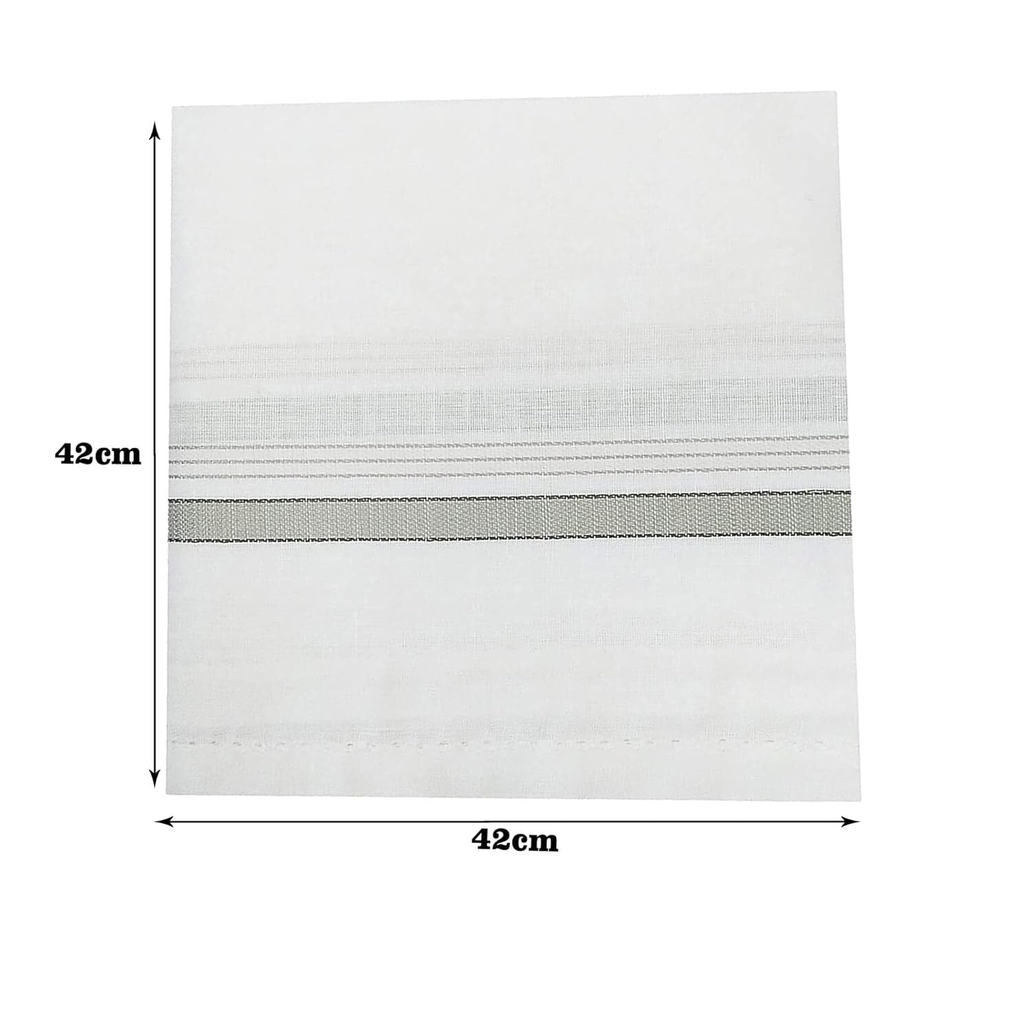 Set of 24 Cotton Hankies for Men Handkerchief Collection