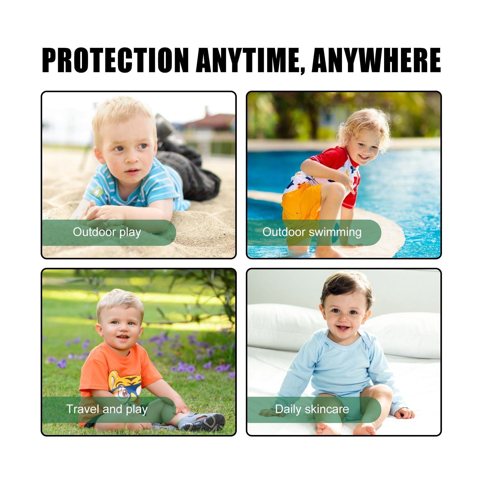 Baby Skin Protection Spray, UV & Sunproof Outdoor Baby Sunscreen, Gentle & Natural ,50ml