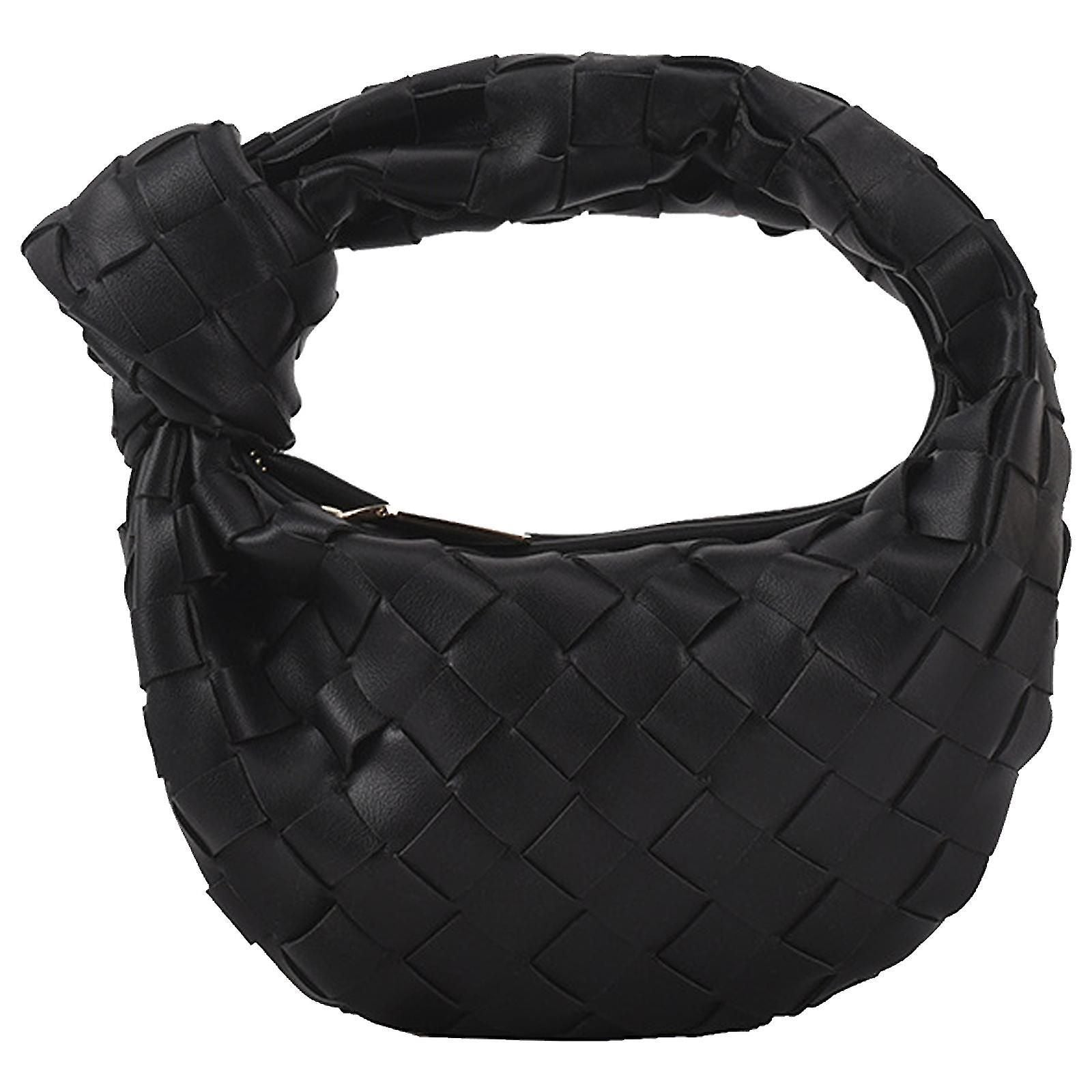 Tote Bag Woven Handbag Pu Leather Women's Shoulder Wallet Large Volume Braided Bag