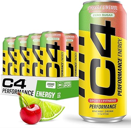 C4 GO 473ml Cherry Limonade X 12