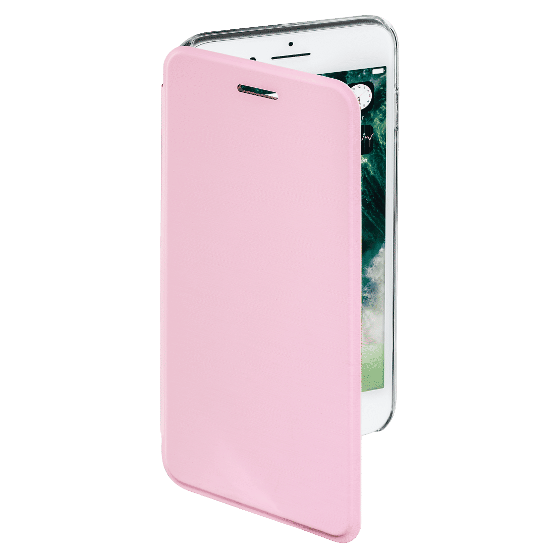HAMA 177832 "Clear" Booklet Case for Apple iPhone 7 Plus/8 Plus, rose