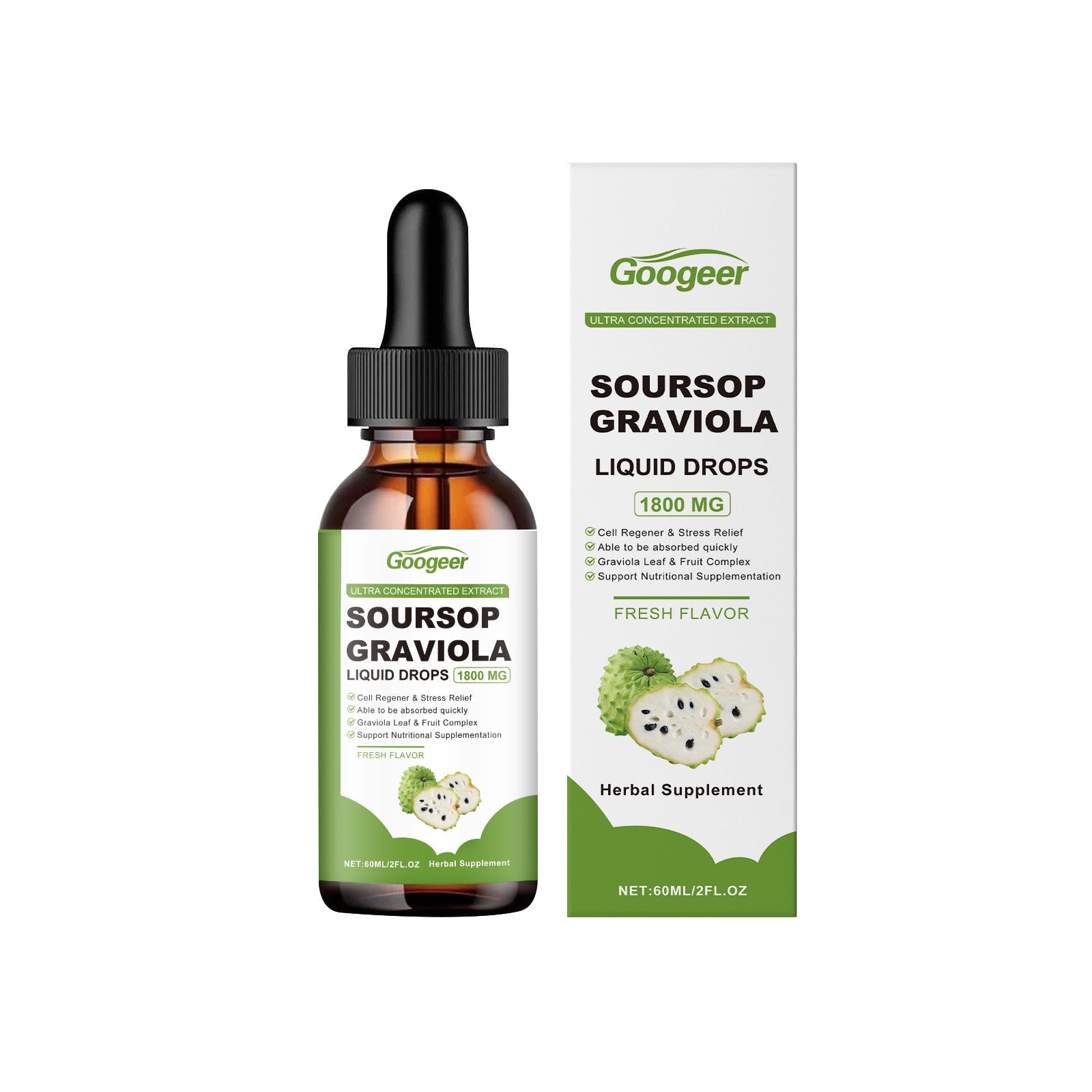 Boost Immunity and Promote Metabolism with Natural Health Drops, Enhance Energy and Sleep Quality ,60ml