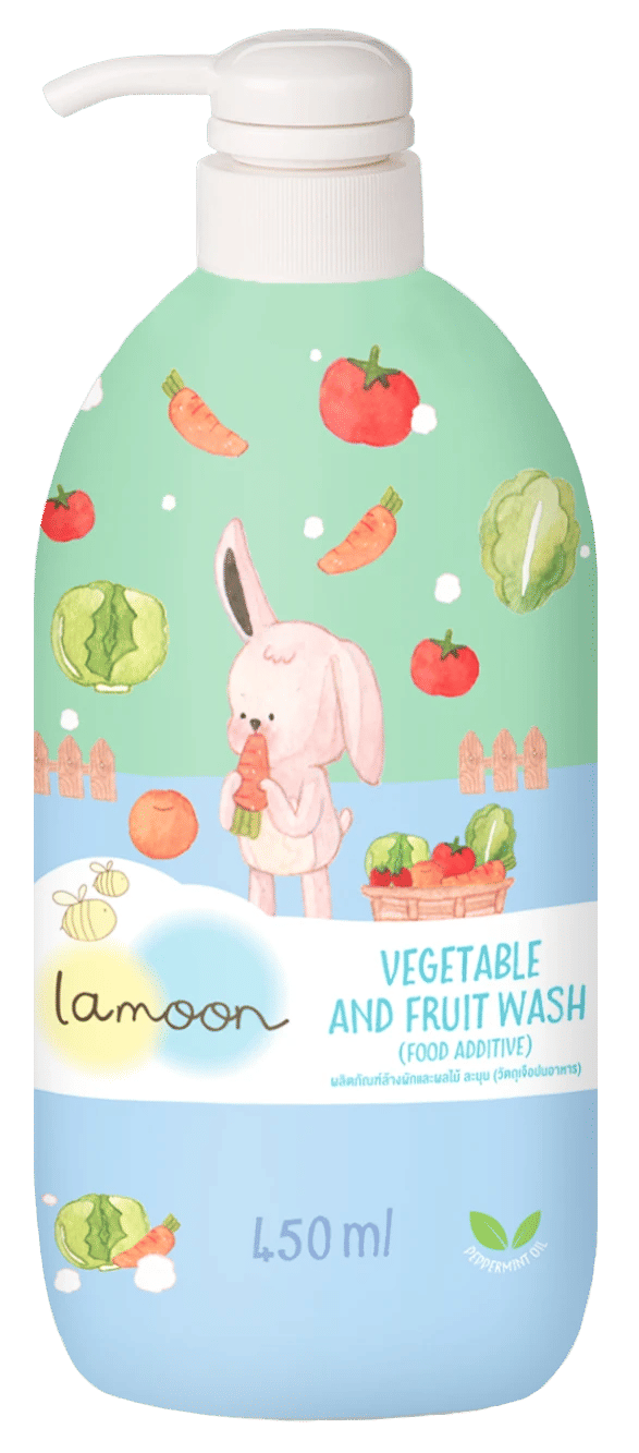 Lamoon Vegetable and Fruit Wash 450ml