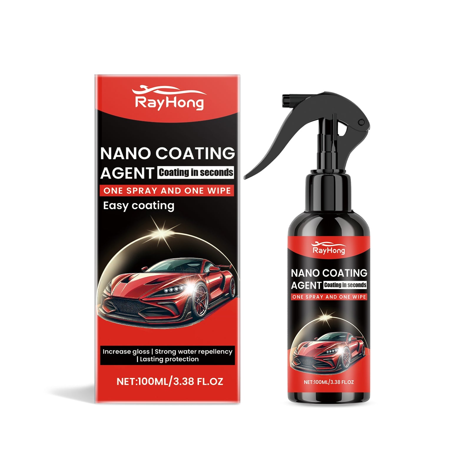 Automobile Coating, Car Paint Protection, Gloss Enhancement, Scratch Repair, Easy Application ,100ml