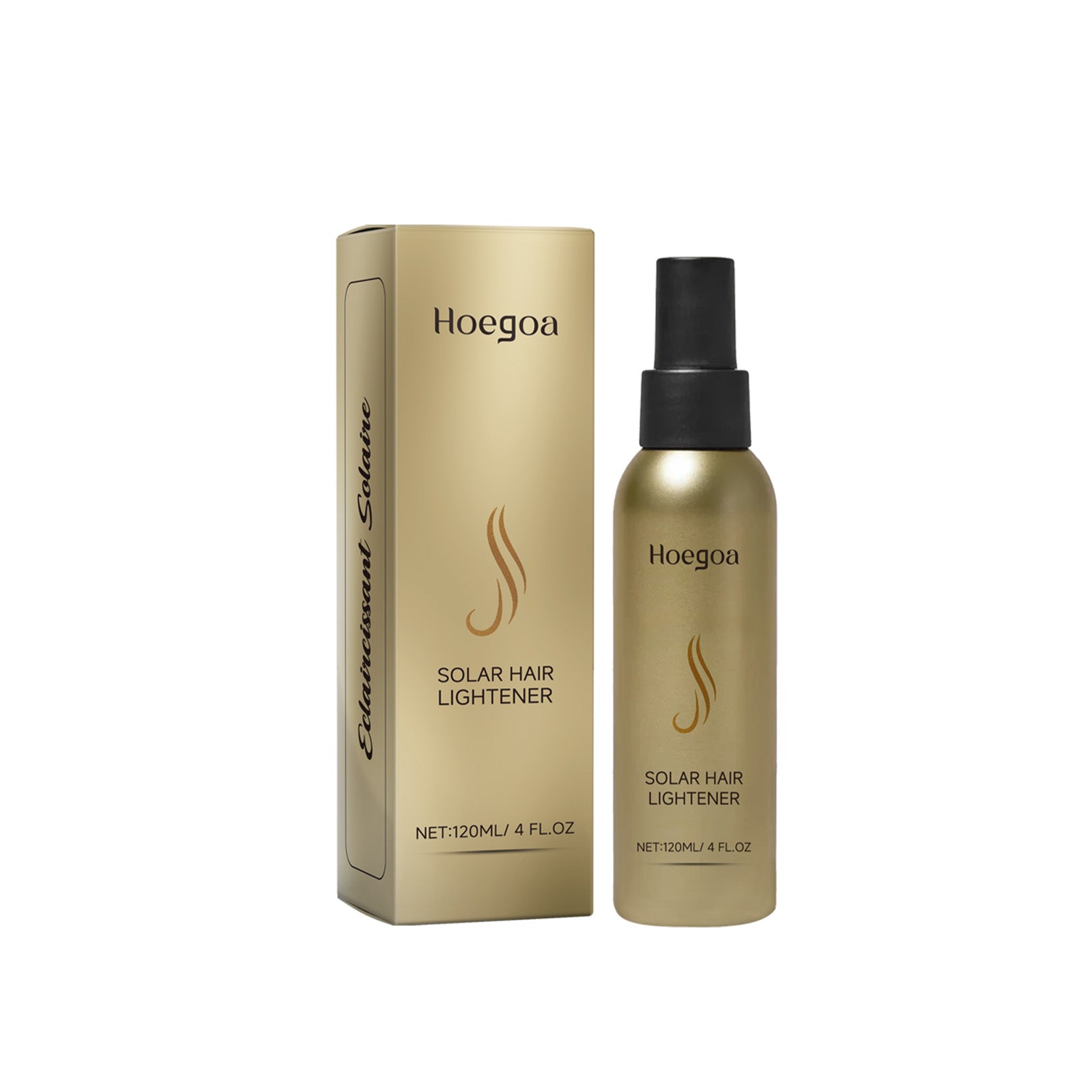 Brighten Hair Instantly, Natural Hair Care, Long-Lasting Shine, Vitamin C Hair Brightener ,120ml