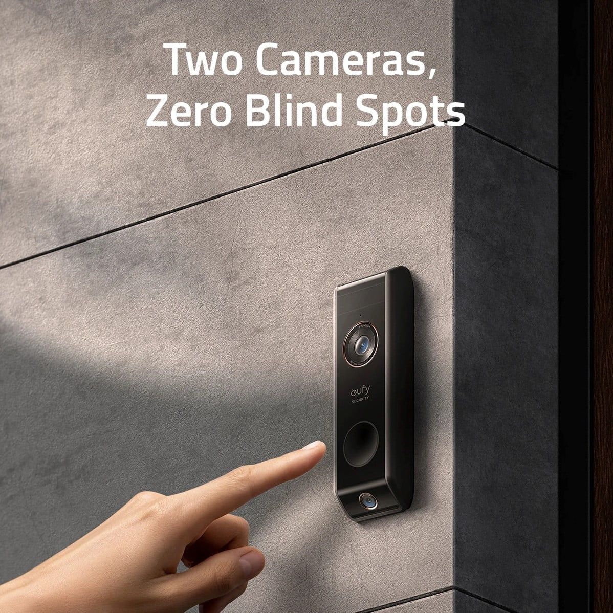 Anker eufy Security Video Doorbell Battery Pro 2K, Black Model E8213G11.NC