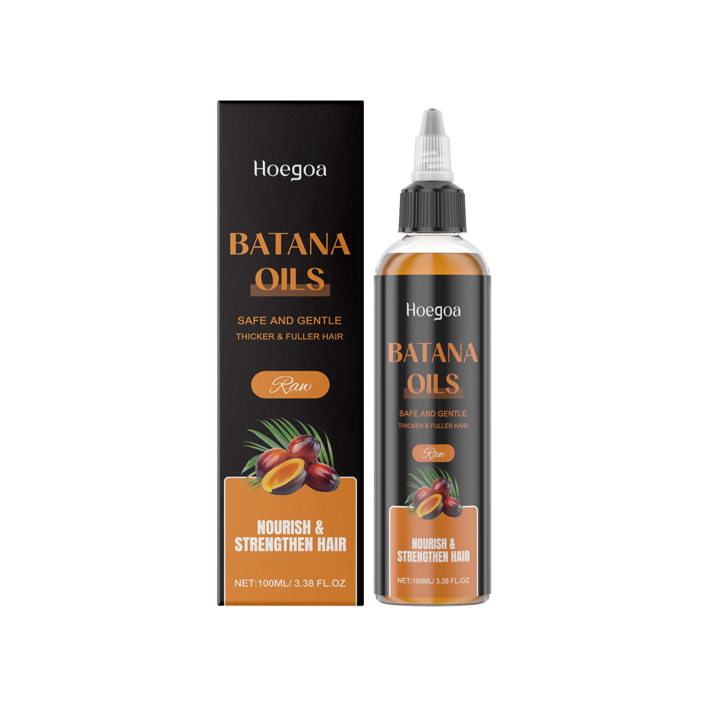 Batana Hair Oil for Moist and Supple Hair, Nourishing Scalp, Strengthening, Softening ,100ml