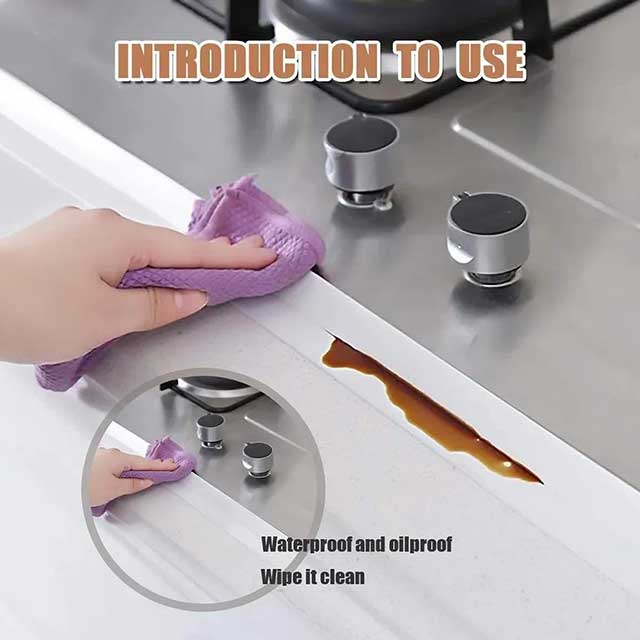 Bathroom Shower Sink Sealing Tape – Waterproof, Mold-Resistant Adhesive for Leak Prevention