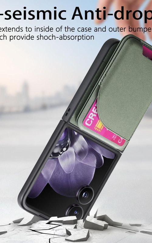 Twill Fabric Leather Skin Phone Case For Xiaomi Mix Flip