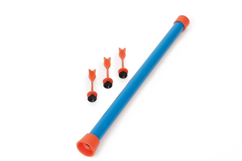 Blowdart Space With 5 Robots And 3 Darts