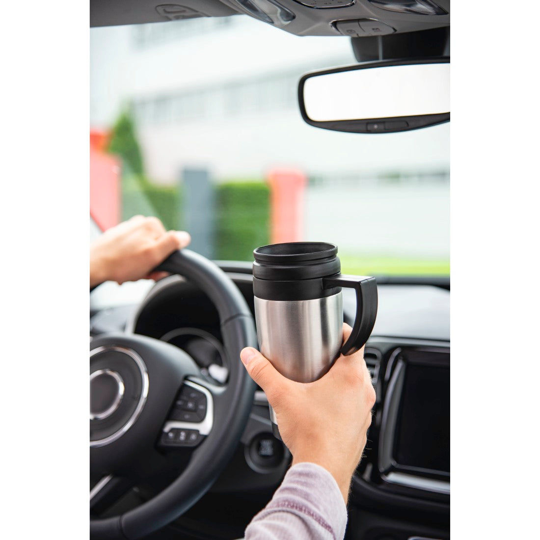 XAVAX 111192 "Car" Thermal Mug, 400 ml