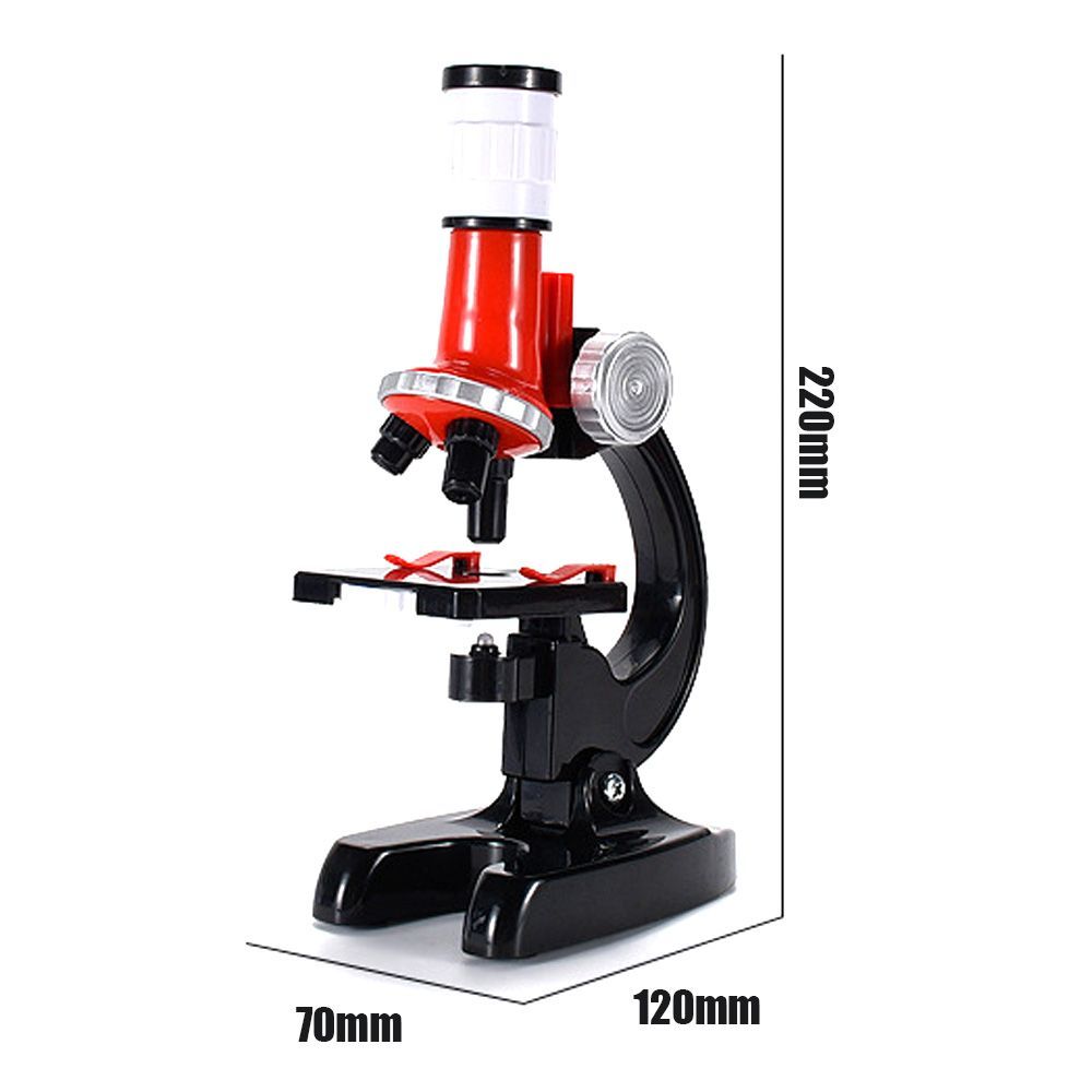 Kids Microscope Kit Biological Science Experiment Equipment Children Educational Toys