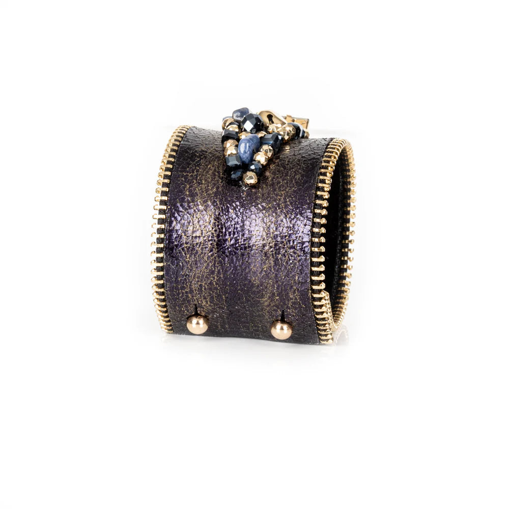 The Dark Noir Sapphire Royale Cuff