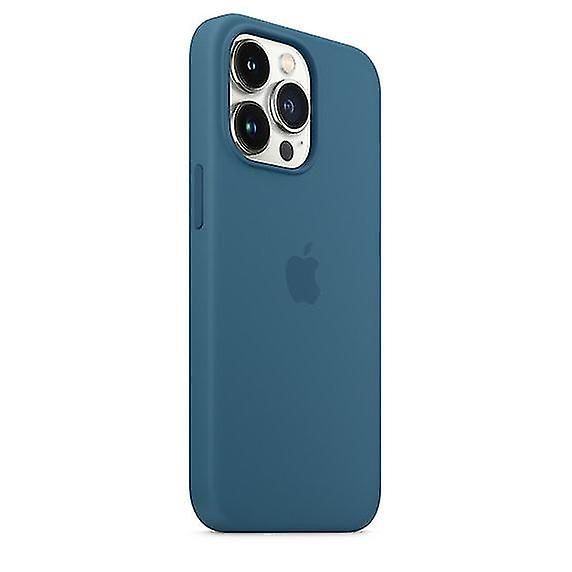 For iPhone 13 Pro Max - Silicone Phone Case with Perfect Protection and Magnetic Charging Support