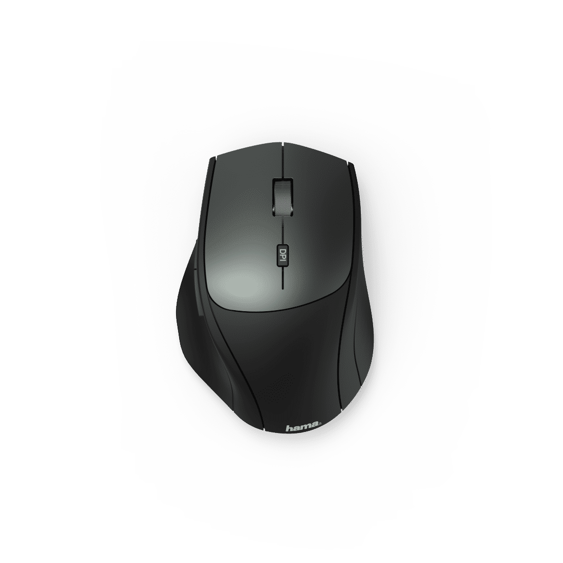 Hama 182616 Optical 6-button wireless mouse “MW-600", Dual mode with USB-C/USB-A, black