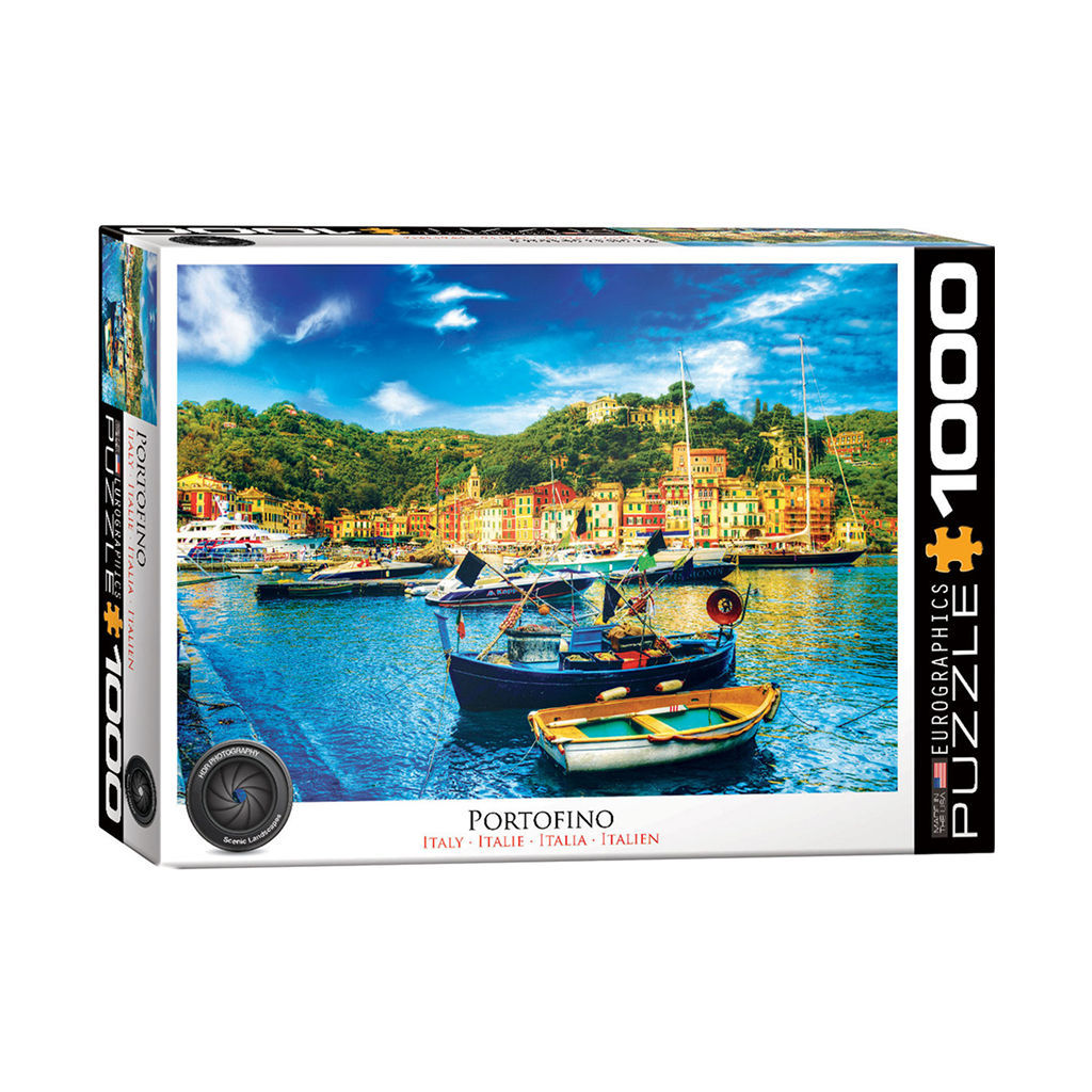Portofino - Italy 1000 Pieces Puzzle