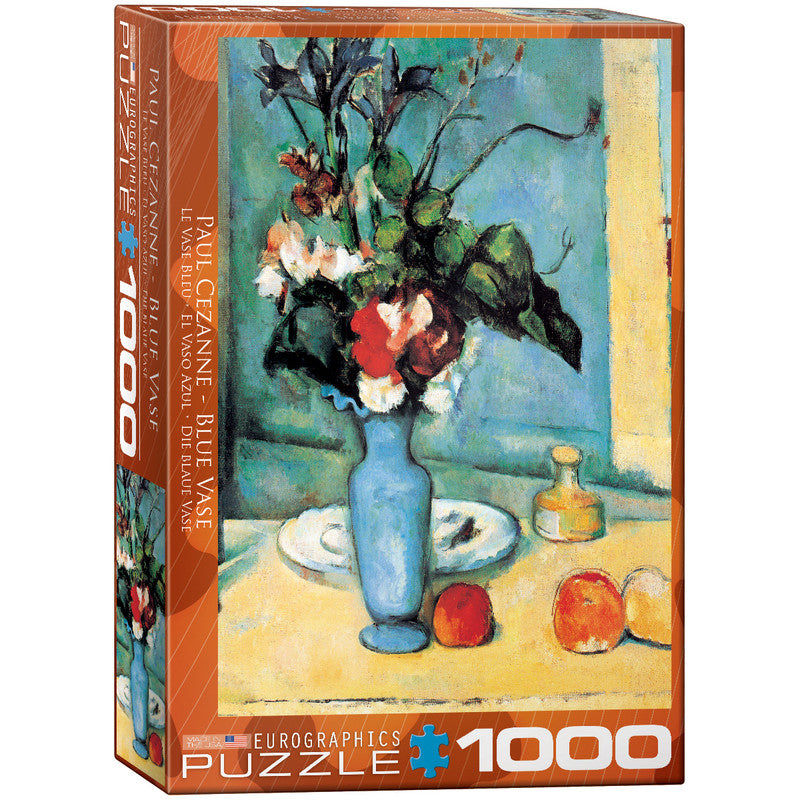 Blue Vase By Paul Cezanne 1000 Pieces Puzzle