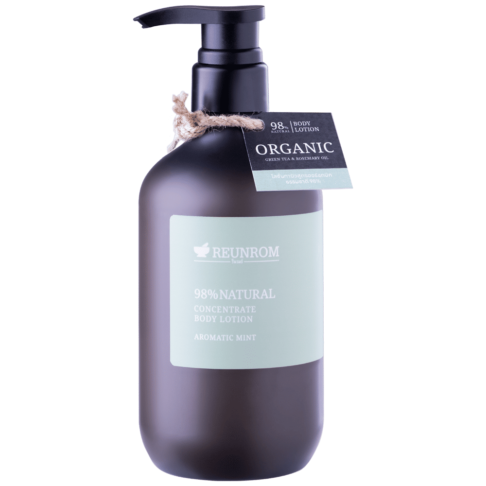 98% Natural Concentrate Body Lotion 500ml Reunrom Aromatic Mint
