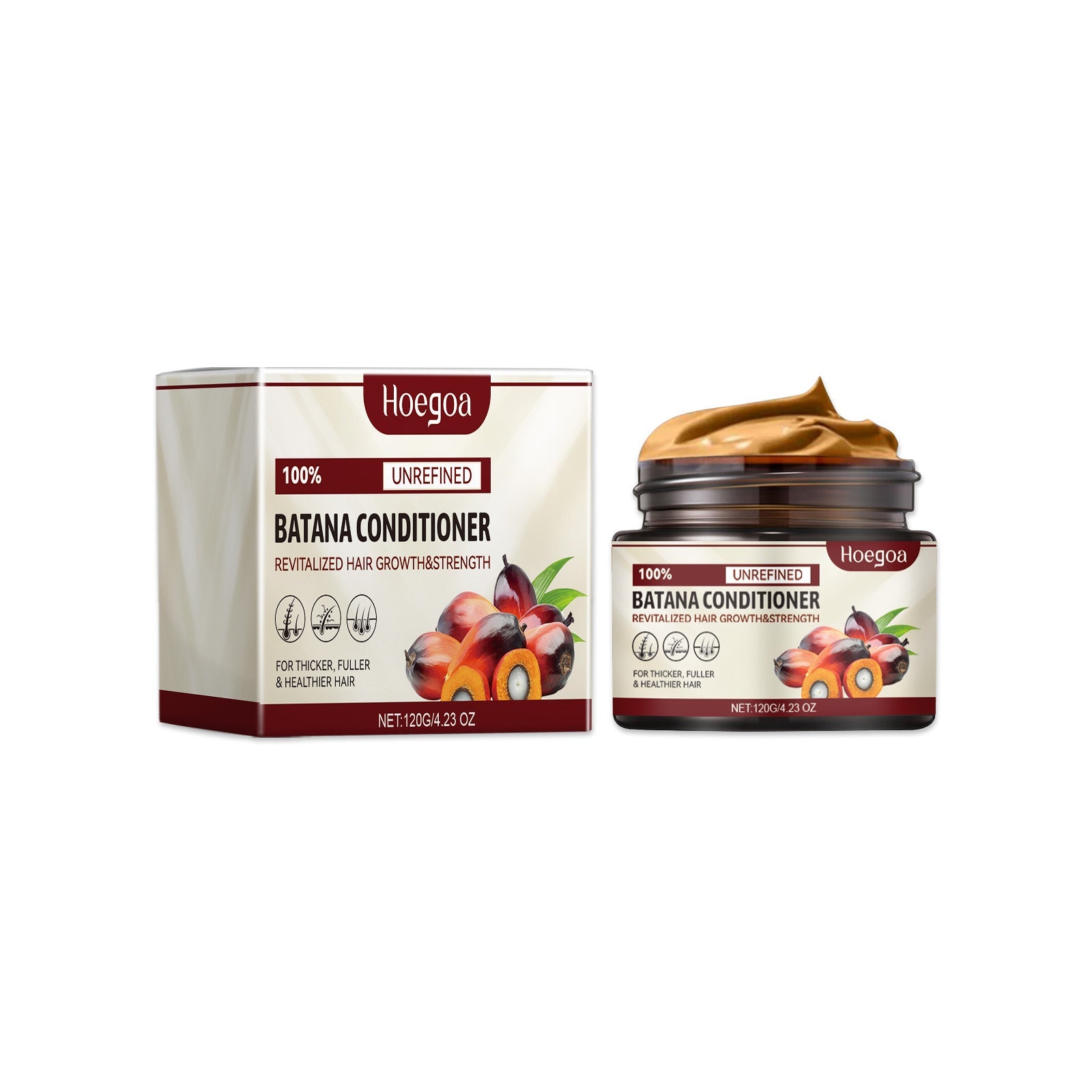 Batana Conditioner for Smooth Hair, Volumizing, Repair, Nourishing, Long-Lasting Moisture ,120g