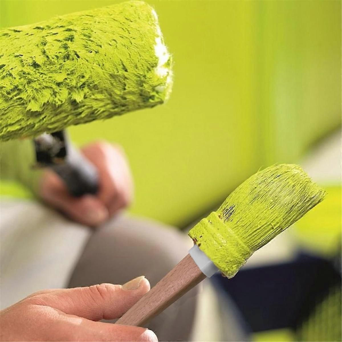Round Chalk Paint Brush for Furniture Paint Painting Wax