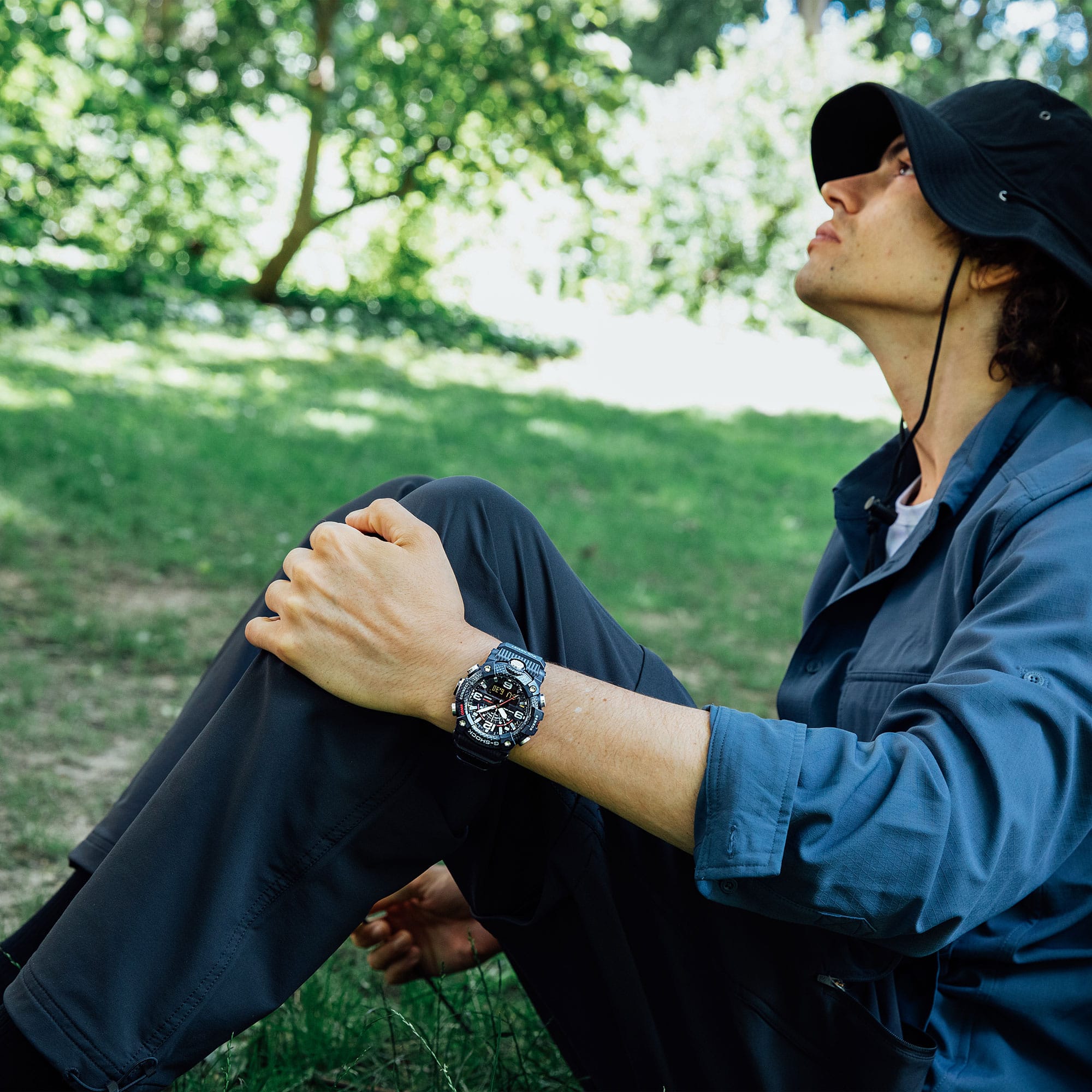 Casio G-SHOCK MUDMASTER GGB100 Twin Sensor Carbon Core Guard Watch