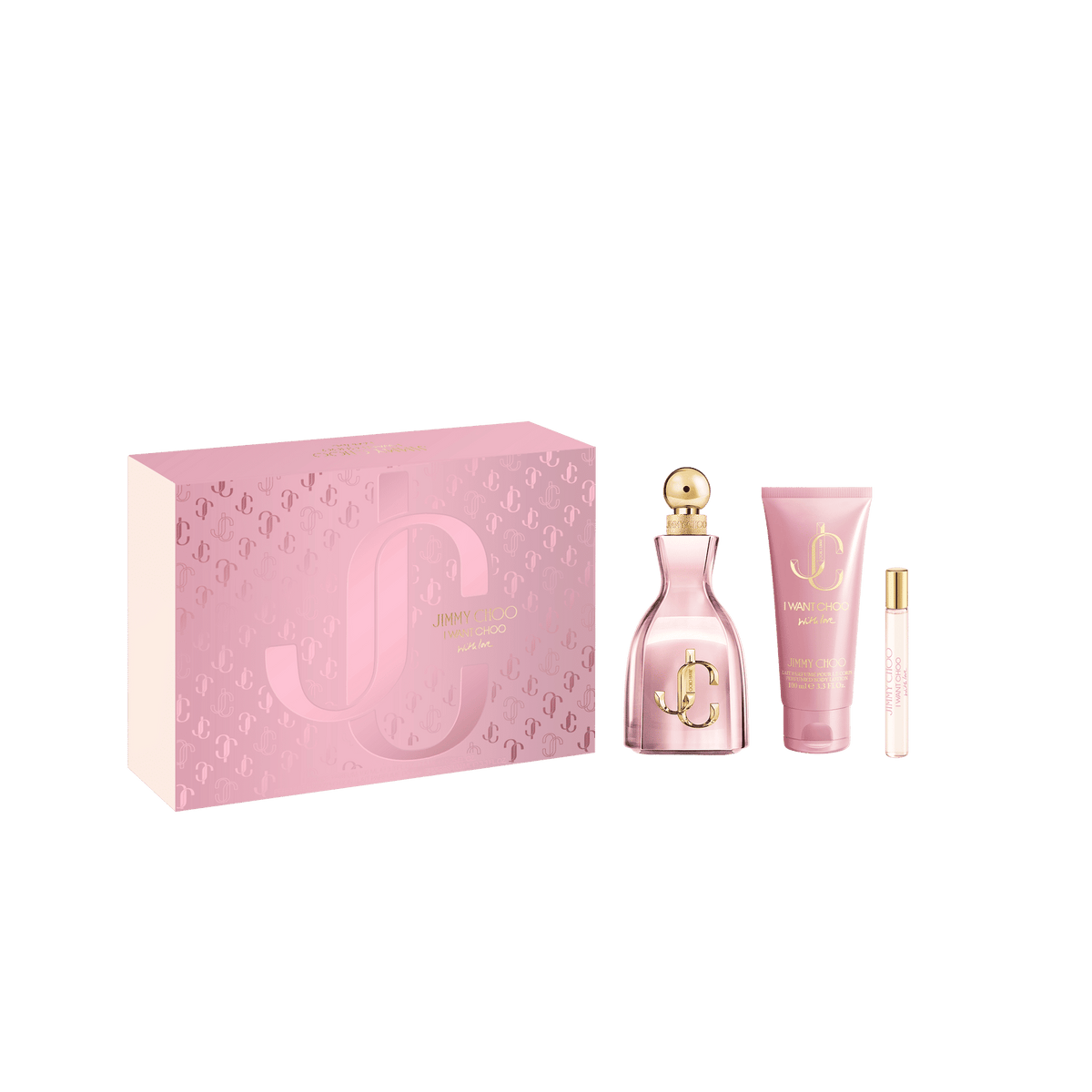 I Want Choo With Love Eau de Parfum 100ml + 7.5ml + Body Lotion 100ml
