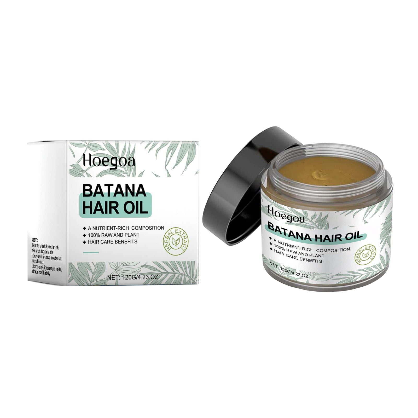Batana Hair Oil for Nourishing and Moisturizing, Tighter, Softer Hair ,120g