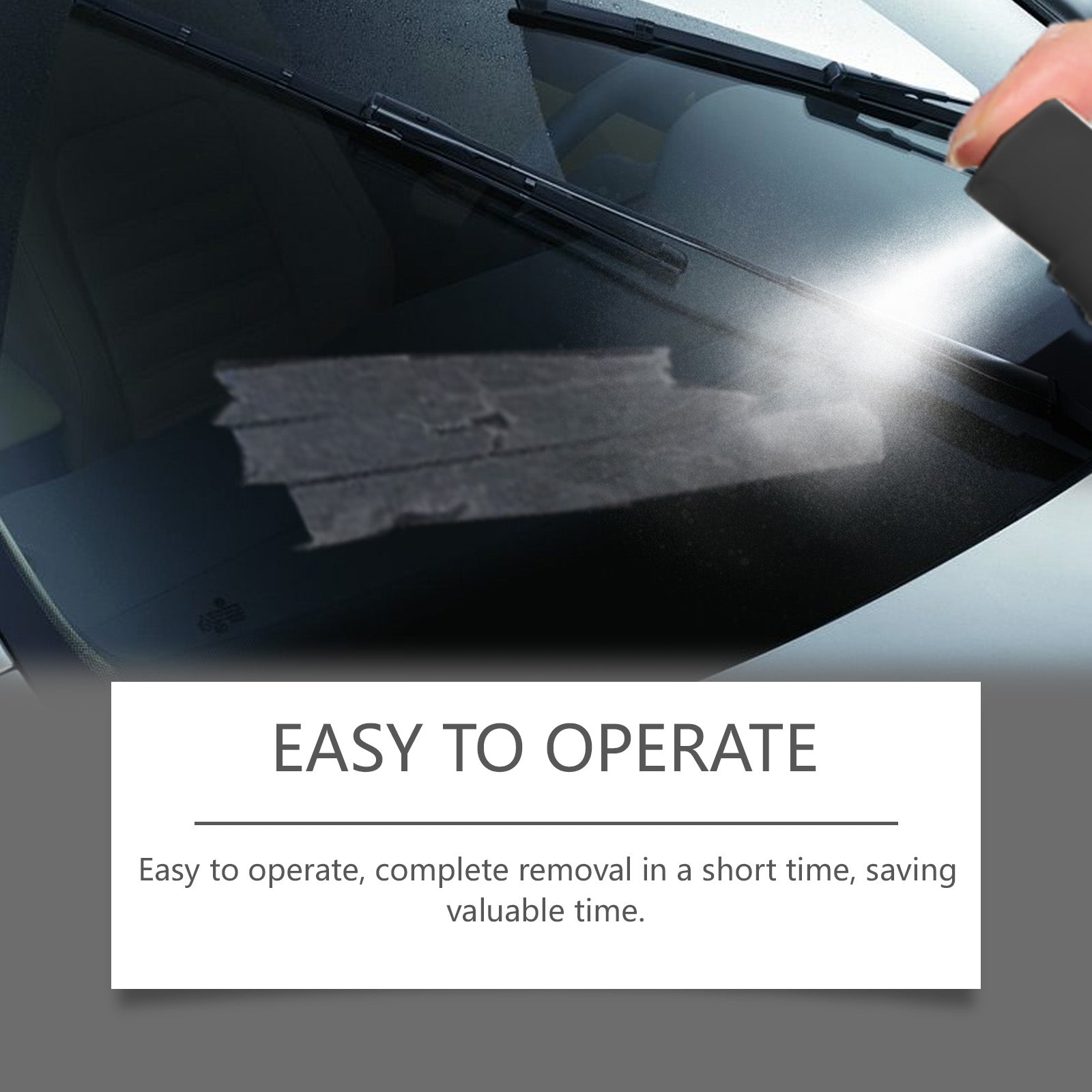 Adhesive Remover for Cars, Easy Sticker & Glue Removal, No Residue ,1set