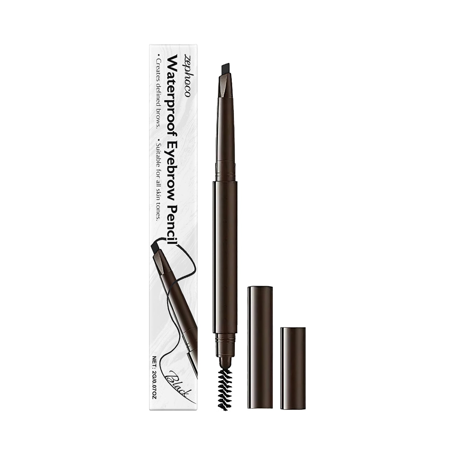 Waterproof Eyebrow Pencil, Natural & Long-Lasting Makeup, Easy to Use ,2g