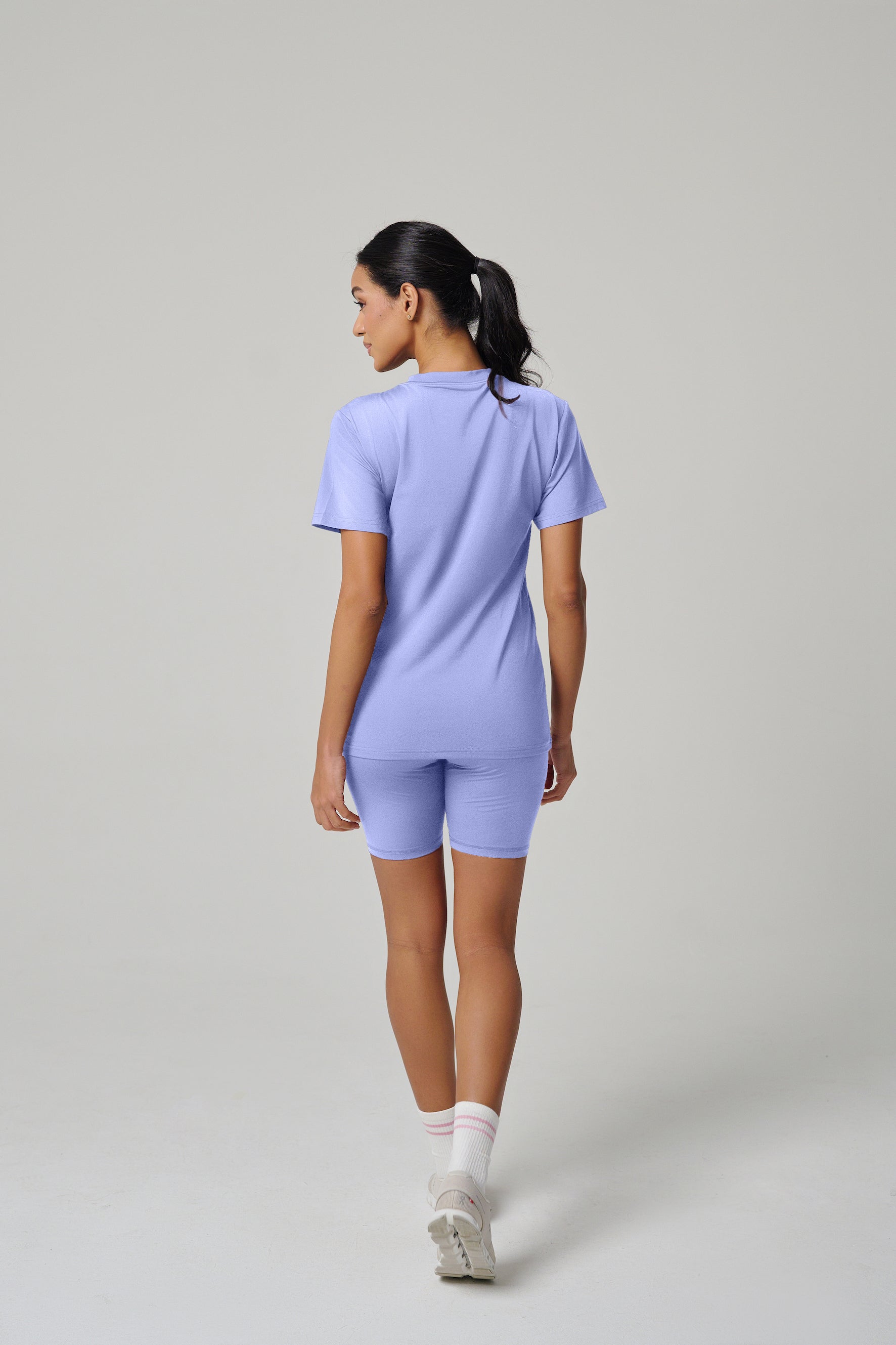 شورتات الدراجات النسائية الكلاسيكية من MULU - أزرق فاتح