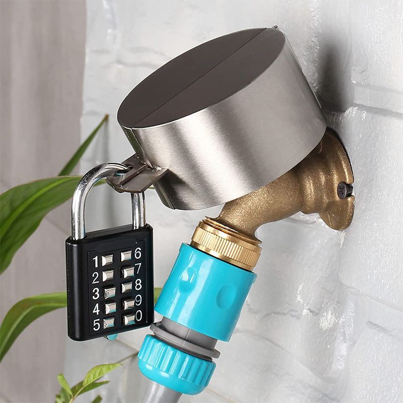 Outdoor Faucet Lock Cover Gate Valve Locking Device Water Spigot Lock