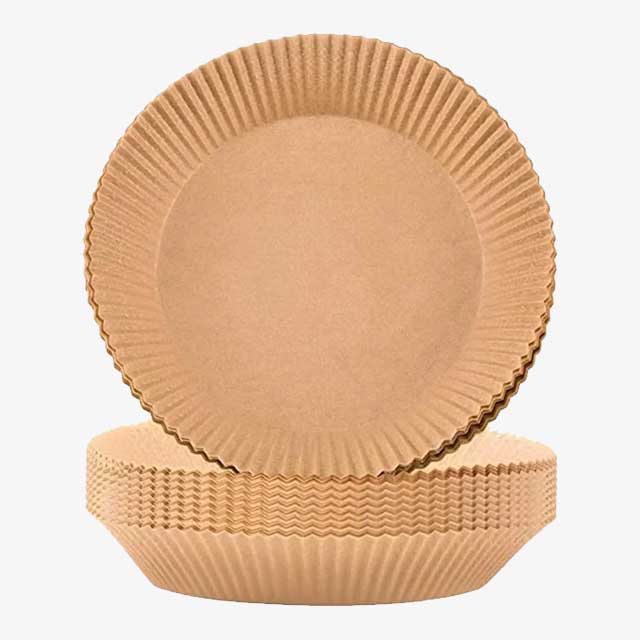 Air Fryer Parchment Paper - 50 Sheets (20x4.5cm) for Easy Cooking & Clean-Up, Non-Stick & Heat Resistant