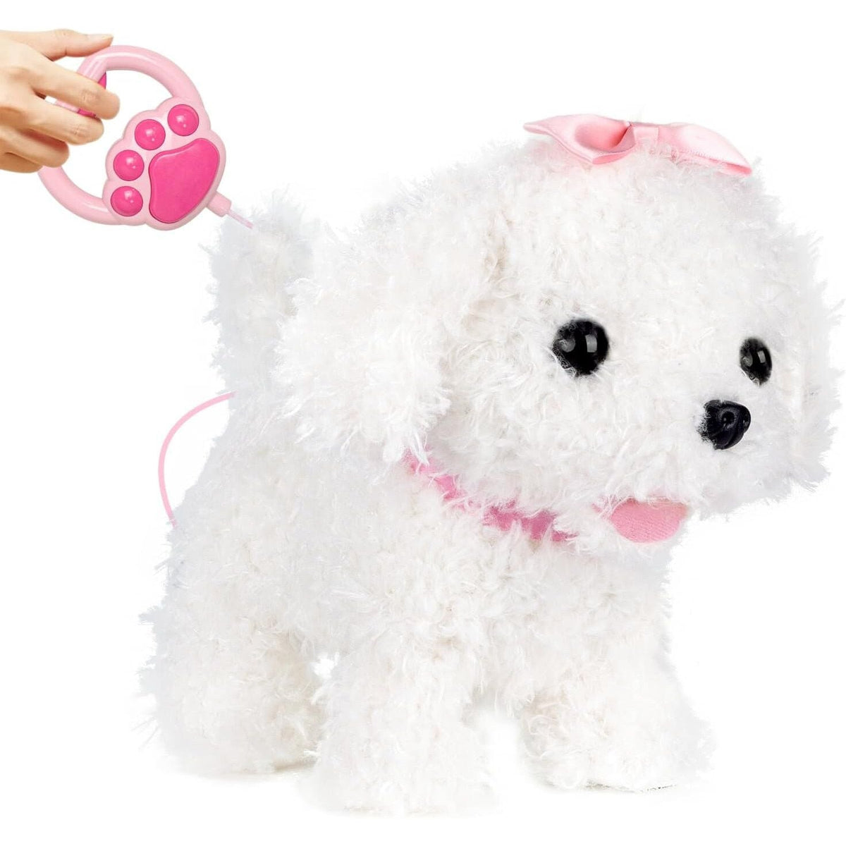 Electronic Plush Puppy Dog Toy Interactive Toys Realistic Stuffed Animal Dog for Girls Boys