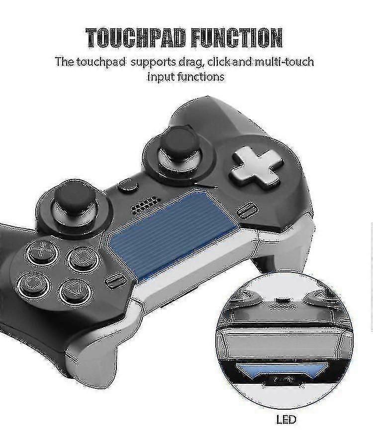 New Elite Wireless Bluetooth Game Controller Game Joystick For Ps4/slim/pro/pc High Quality zxin