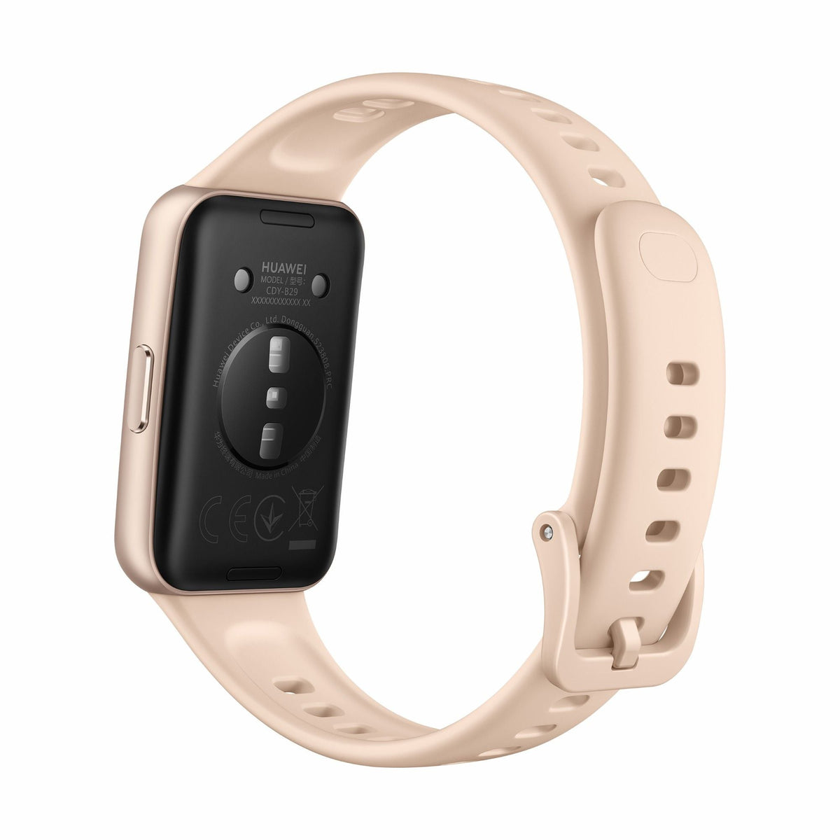 Huawei Band 11 Smart Fitness Band, Aluminium Alloy Case with Fluoroelastomer Strap, Beige