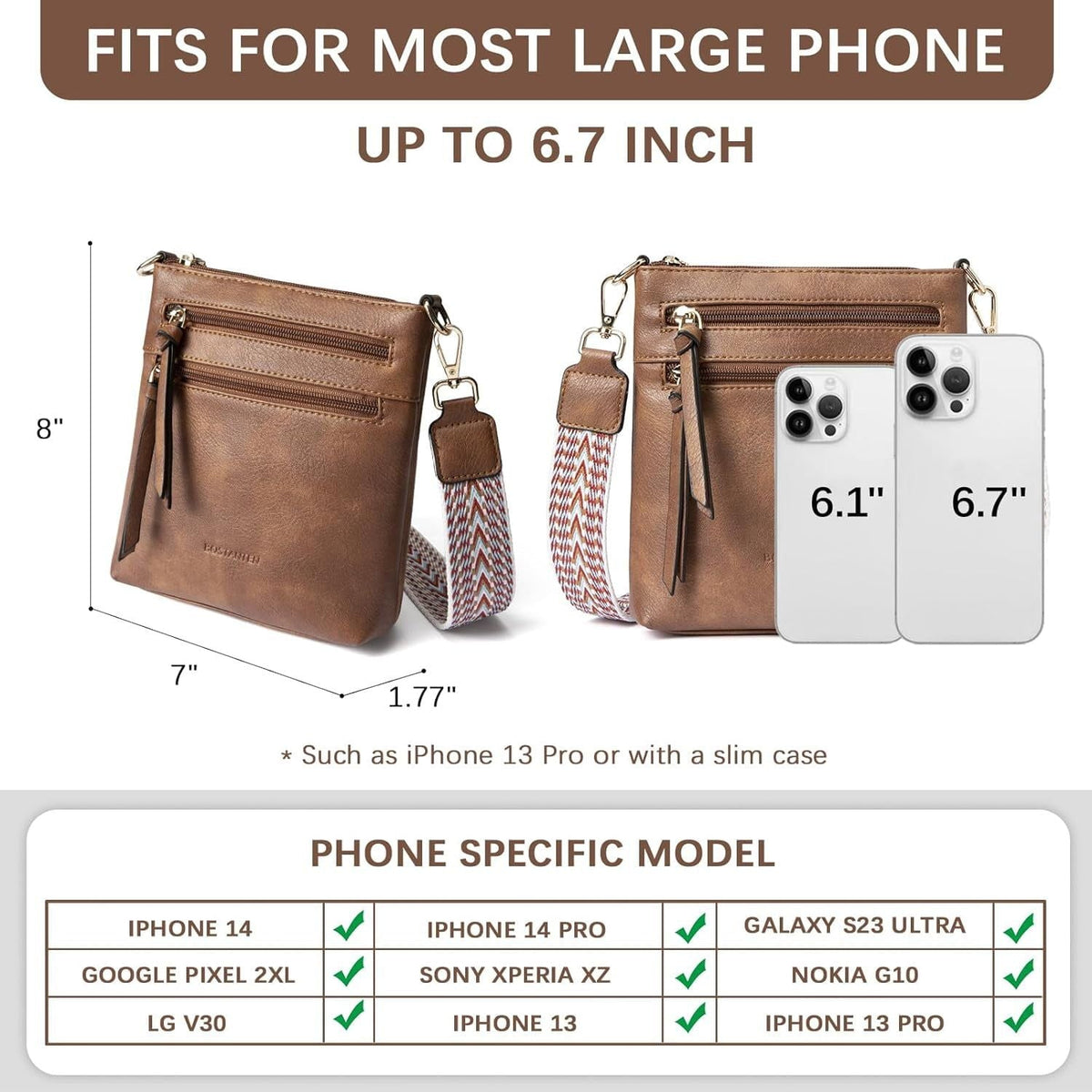 Small Crossbody Phone Purses for Women Crossbody Bags Shoulder Bag