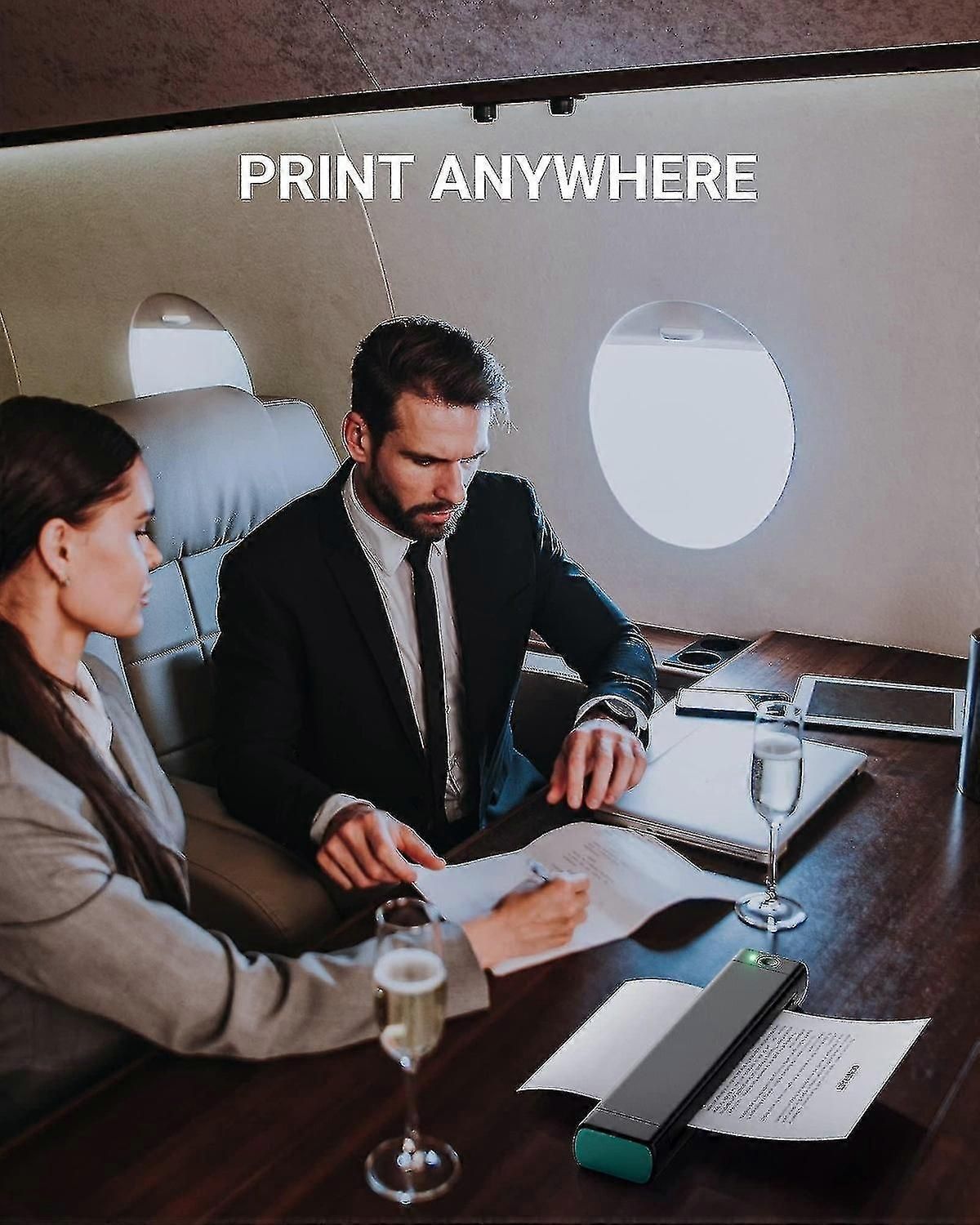 M08f A4 Wireless Thermal Printer Portable Handheld Bluetooth Mini Personal Home Office Printers Hd P zxin