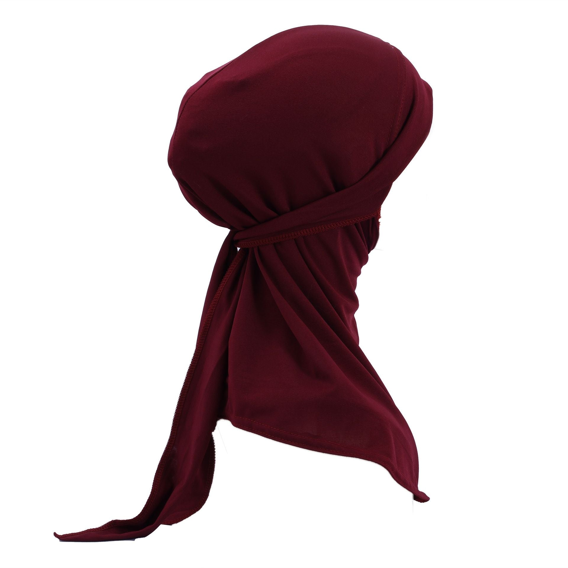 Coffee Breathable Hijab Undercap with Neck Cover