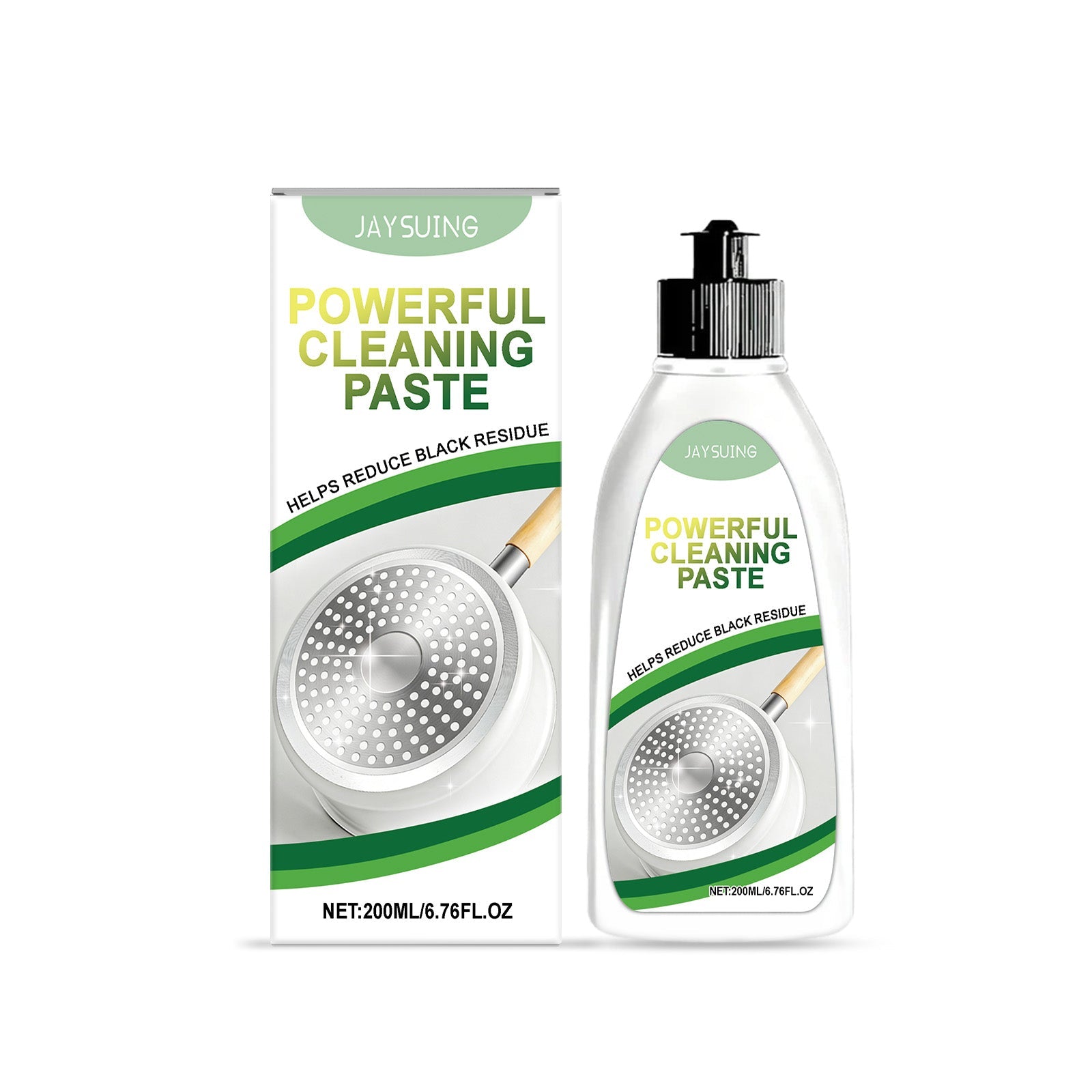 Cookware Cleaning Supplies, Stubborn Stain Remover, Grease Dissolver, Eco-Friendly, Powerful Kitchen Cleaner ,200ml