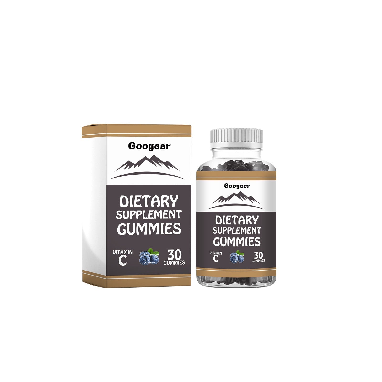 Body Care Gummies, Detox & Sleep Support, Natural Blueberry Flavor ,30 gummies