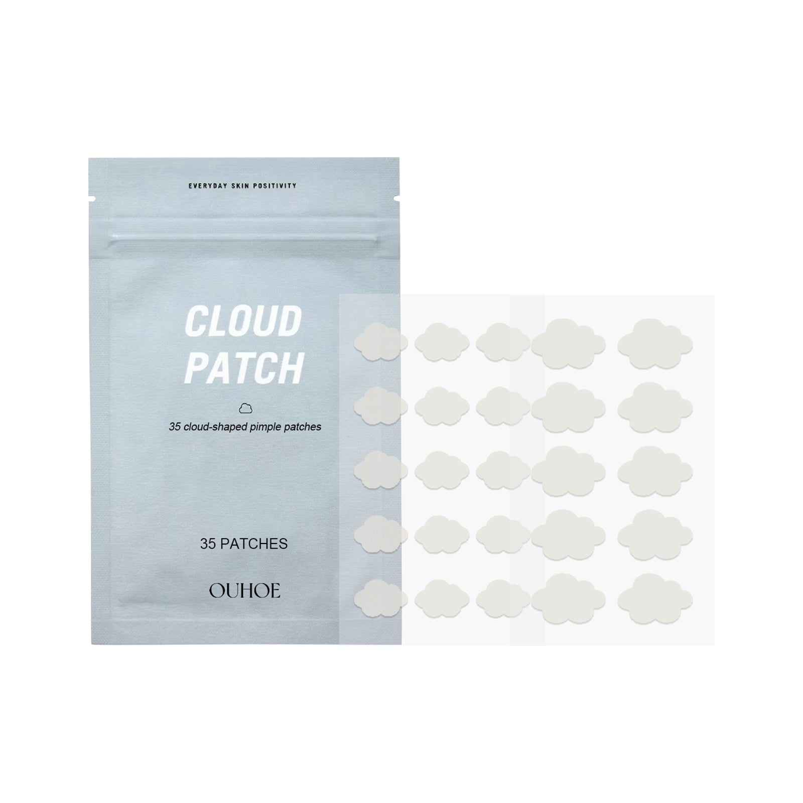Cloud Acne Patch for Skin Repair, Clear Pimples Fast, Invisible Acne Treatment ,35 patches