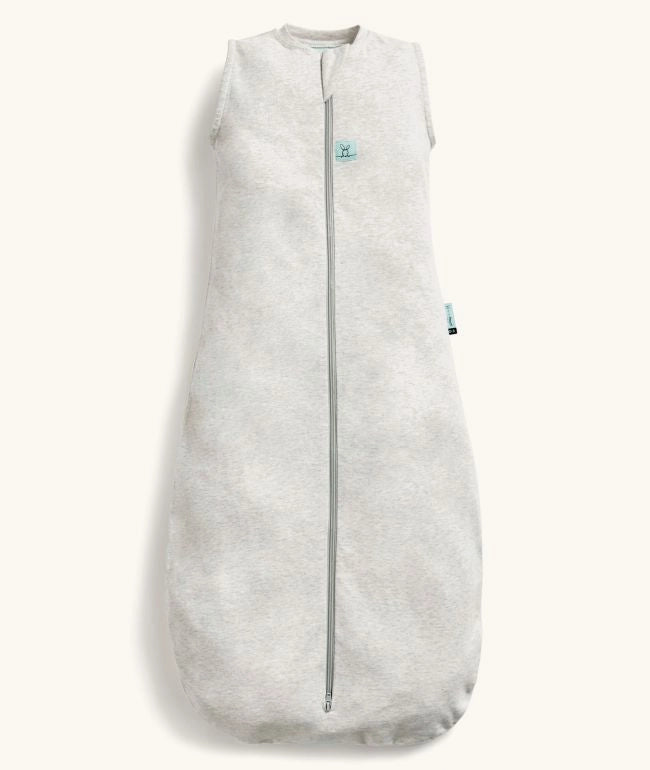 Organic Cotton Jersey Sleeping Bag - Grey Marle (3-12M)