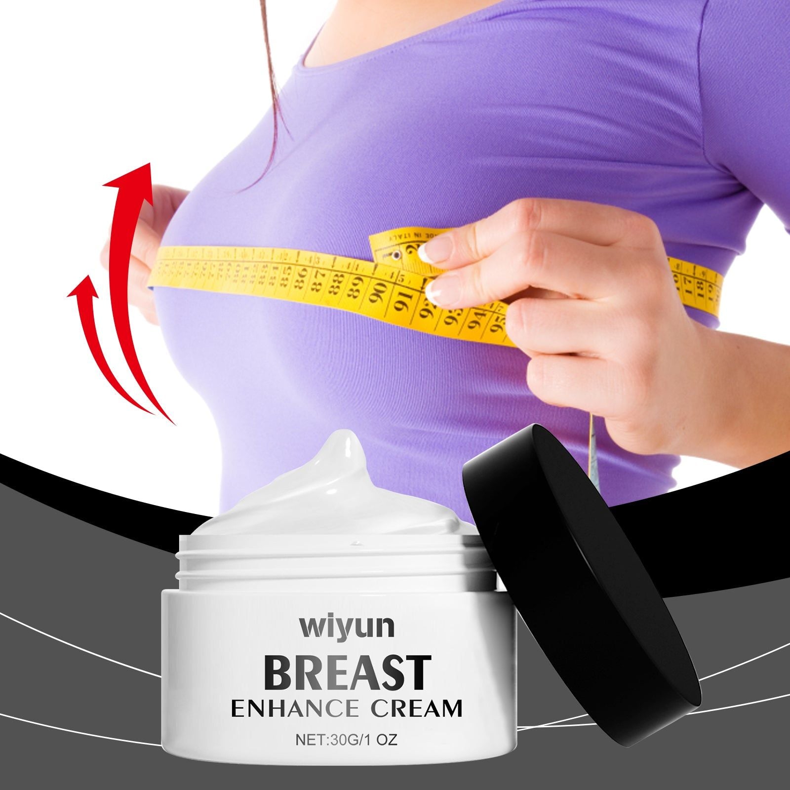 Revitalize Your Chest with Firming Breast Cream, Hydrating, Lifting, and Volumizing ,30g