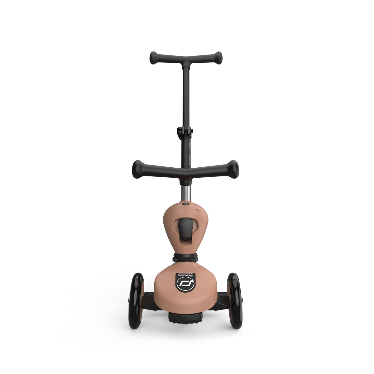 Scoot and Ride Highway Kick 1 - Mocha (2-in-1 Ride-On & Scooter)
